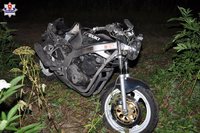 fot. motocykl z wypadku w Sochach