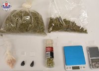 substancje i przedmioty zabezpieczone przez policjantów