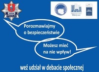 plakat dotyczący debaty społecznej